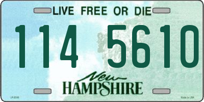 NH license plate 1145610