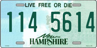 NH license plate 1145614