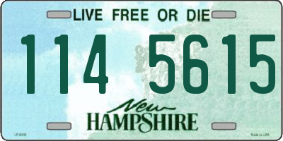 NH license plate 1145615