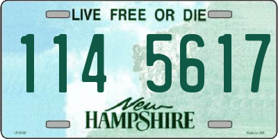 NH license plate 1145617