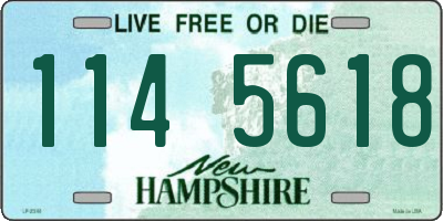 NH license plate 1145618