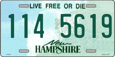 NH license plate 1145619