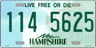 NH license plate 1145625