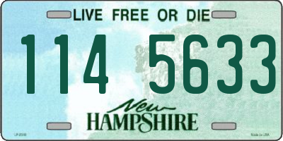 NH license plate 1145633