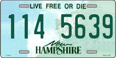 NH license plate 1145639