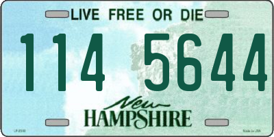 NH license plate 1145644