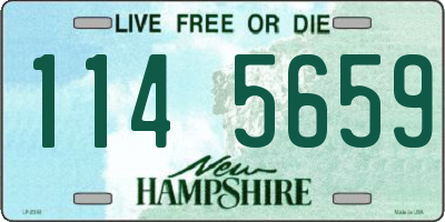 NH license plate 1145659