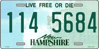 NH license plate 1145684
