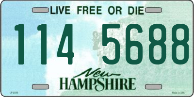 NH license plate 1145688