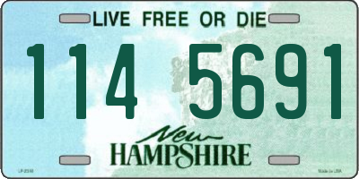 NH license plate 1145691