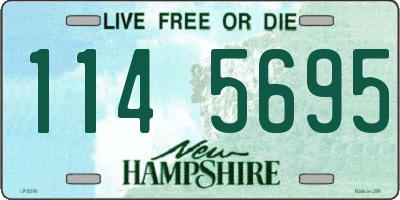 NH license plate 1145695