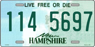 NH license plate 1145697