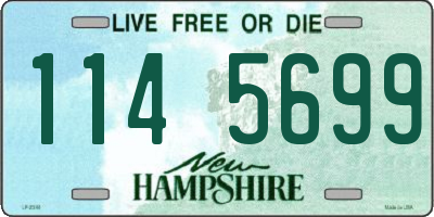 NH license plate 1145699