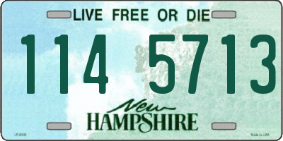NH license plate 1145713