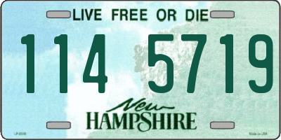 NH license plate 1145719