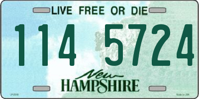 NH license plate 1145724