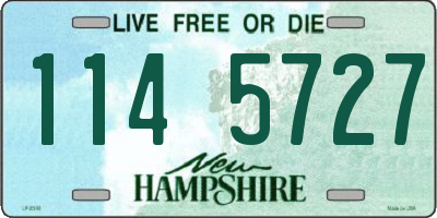 NH license plate 1145727