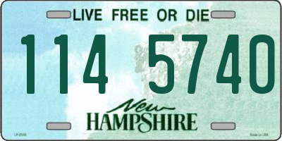 NH license plate 1145740