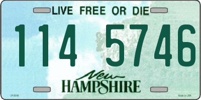 NH license plate 1145746