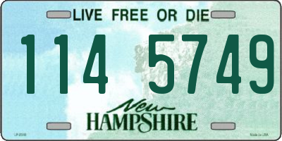 NH license plate 1145749