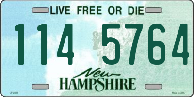 NH license plate 1145764