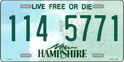 NH license plate 1145771