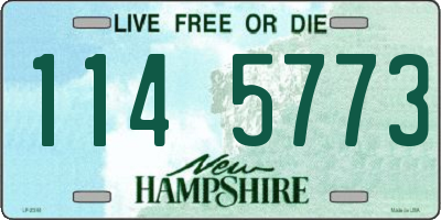 NH license plate 1145773