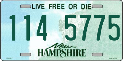 NH license plate 1145775