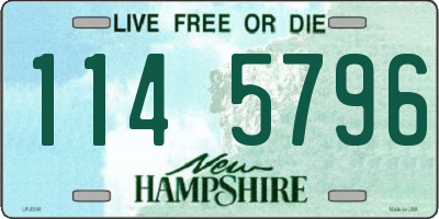 NH license plate 1145796