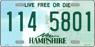 NH license plate 1145801