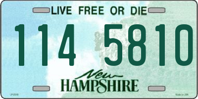 NH license plate 1145810