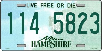 NH license plate 1145823