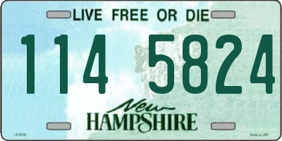 NH license plate 1145824
