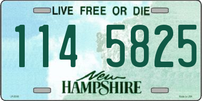 NH license plate 1145825