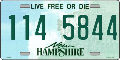 NH license plate 1145844