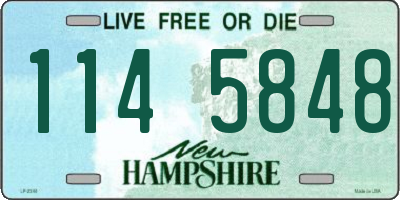 NH license plate 1145848
