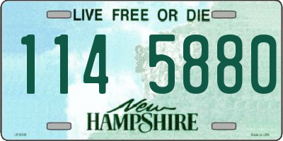NH license plate 1145880