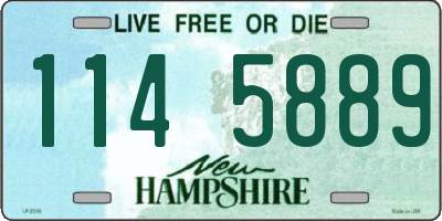 NH license plate 1145889