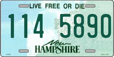 NH license plate 1145890