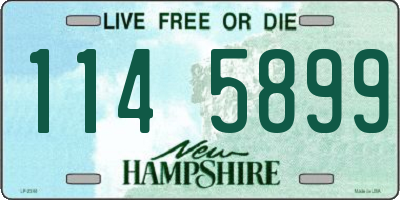 NH license plate 1145899