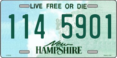 NH license plate 1145901