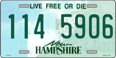 NH license plate 1145906