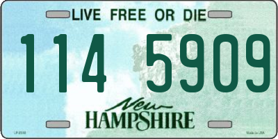 NH license plate 1145909