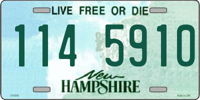 NH license plate 1145910