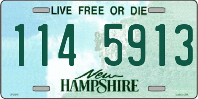 NH license plate 1145913