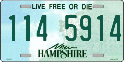 NH license plate 1145914
