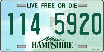 NH license plate 1145920