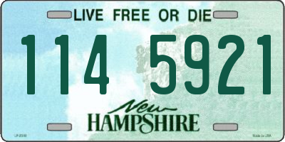 NH license plate 1145921