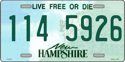 NH license plate 1145926