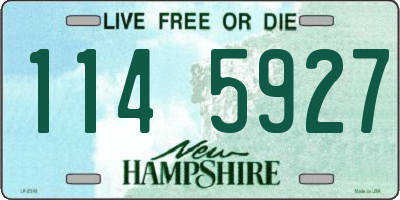 NH license plate 1145927